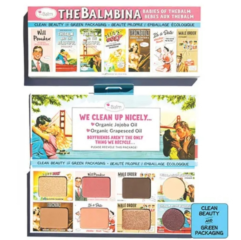 LIMITED EDITION! THEBALM COSMETICS THE BALMBINA BABIES OF THEBALM PALETTE.